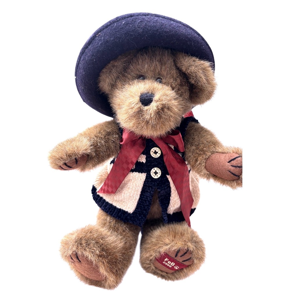 Boyds Bears Catherine Berriweather FOB 2000 Plush Bear 02000-51 Tagged 11"